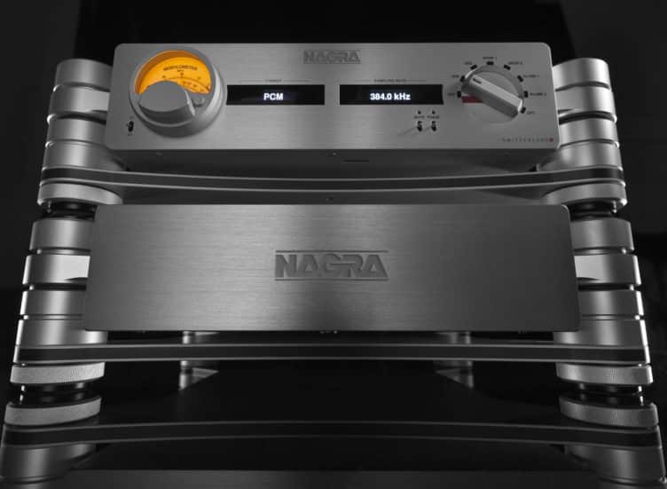 Nagra HD DAC X HD PSU front modulometer peclette