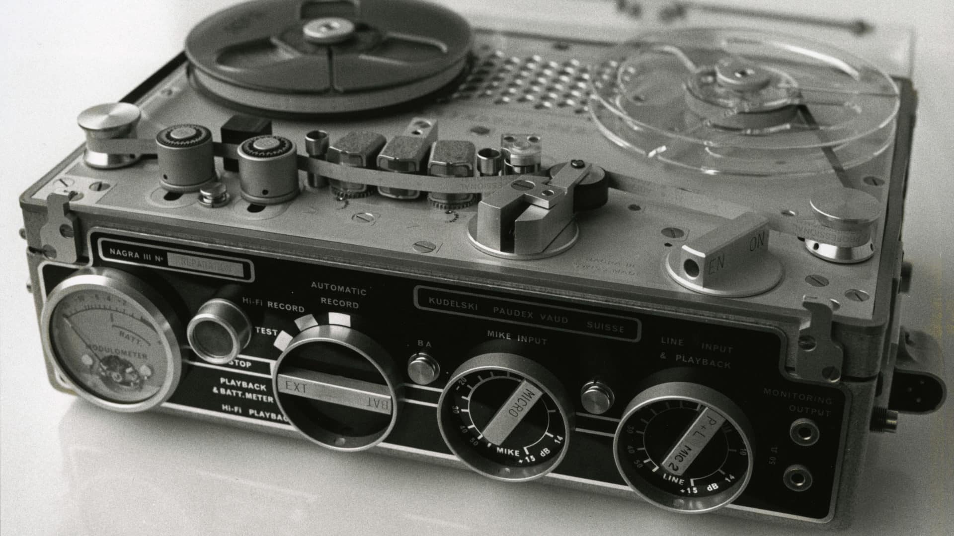 Kudelski Nagra III Reel to Reel Tape Recorder